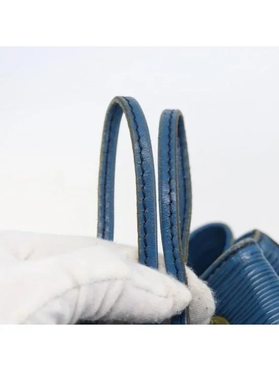 Authentic LOUIS VUITTON Epi Noe Shoulder Bag Toledo Blue M44005 LV - Picture 2 of 16